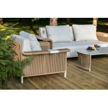  "Мальдивы" лаунж-зона из искусственного ротанга, цвет соломенный (К), фото 6 