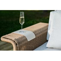  "Мальдивы" лаунж-зона из искусственного ротанга, цвет соломенный (К), фото 18 