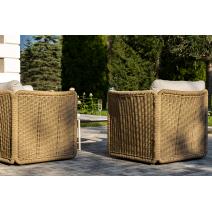  "Аликанте" лаунж-зона из искусственного ротанга, цвет соломенный (К), фото 6 