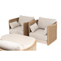  "Аликанте" лаунж-зона из искусственного ротанга, цвет соломенный (К), фото 22 