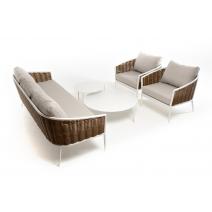  "Тоскана" лаунж-зона из искусственного ротанга, цвет соломенный (К), фото 70 