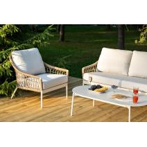  "Венеция" лаунж-зона из искусственного ротанга, цвет соломенный (К), фото 29 