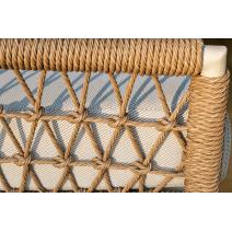  "Венеция" лаунж-зона из искусственного ротанга, цвет соломенный (К), фото 52 