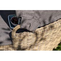  "Стильяно" плетеная кровать круглая, цвет соломенный, фото 363 