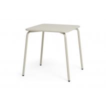  "Гелиос" стальной квадратный стол 70х70см, цвет бежевый, фото 1 