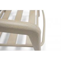  "Брюссель" лаунж-зона из искусственного ротанга, цвет серый, каркас под дерево (холодно-бежевый), фото 10 