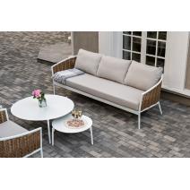  "Тоскана" лаунж-зона из искусственного ротанга, цвет соломенный (К), фото 16 