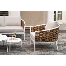  "Тоскана" лаунж-зона из искусственного ротанга, цвет соломенный (К), фото 18 