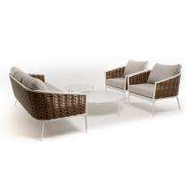  "Тоскана" лаунж-зона из искусственного ротанга, цвет соломенный (К), фото 69 