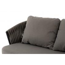  "Флоренция" лаунж-зона из искусственного ротанга, цвет графит (К), фото 99 