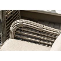  "Ницца" лаунж-зона из искусственного ротанга, цвет бронзовый, фото 93 