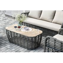  "Ницца" лаунж-зона из искусственного ротанга, цвет бронзовый, фото 98 