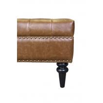  Банкетка Karo Brown leather, фото 4 