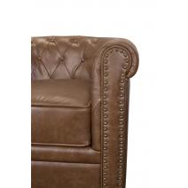  Кожаное кресло Karo Brown leather, фото 5 