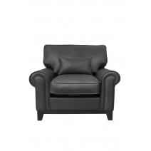  Кожаное кресло Todes dark brown, фото 1 