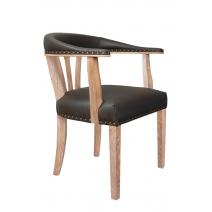 Стул в стиле ретро Tanner Genuine Brown Leather, фото 2 