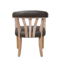  Стул в стиле ретро Tanner Genuine Brown Leather, фото 4 