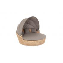  "Стильяно" плетеная кровать круглая, цвет соломенный, фото 31 