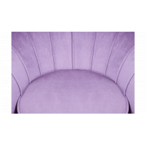  Кресло с пуфом ракушка Pearl Purple, фото 5 