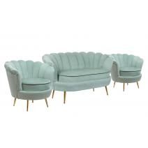  Комплект кресел и дивана ракушка Pearl Double Green, фото 2 