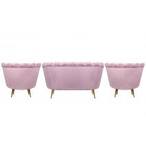  Комплект кресел и дивана ракушка Pearl Double Pink, фото 3 