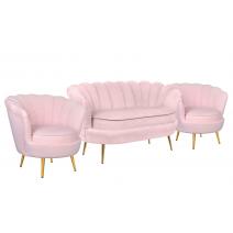  Комплект кресел и дивана ракушка Pearl Double Pink V2, фото 2 