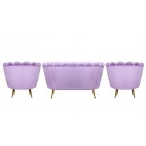  Комплект кресел и дивана ракушка Pearl Double Purple, фото 3 