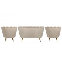  Комплект кресел и дивана ракушка Pearl Double Taupe, фото 3 