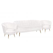  Комплект кресел и дивана ракушка Pearl Triple Beige, фото 2 