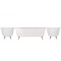  Комплект кресел и дивана ракушка Pearl Triple Beige, фото 3 