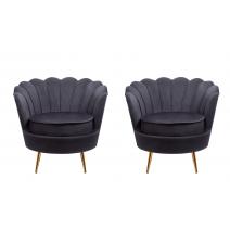  Комплект кресел ракушка Pearl Black, фото 1 