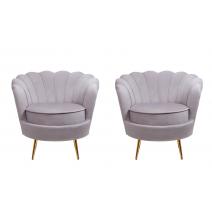  Комплект кресел ракушка Pearl Grey, фото 1 