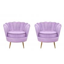  Комплект кресел ракушка Pearl Purple, фото 1 