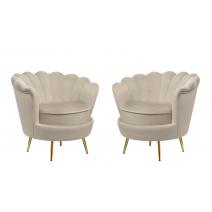  Комплект кресел ракушка Pearl Taupe, фото 2 