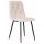  Стул обеденный DOBRIN CHILLY ROMBO, Бежевый Simple 44, основание черный, фото 1 