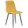  Стул обеденный DOBRIN CHILLY ROMBO, Горчичный Simple 15, основание черное, фото 1 
