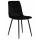  Стул обеденный DOBRIN CHILLY, Черный Holland 75, основание черное, фото 1 