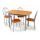  Стол обеденный раздвижной Лаванда+4 стула Ромашка, фото 1 