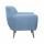  Низкое кресло Fuller blue, фото 2 