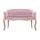  Классический розовый диван Kandy double pink velvet, фото 1 