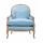  Кресло Aldo light blue, фото 1 