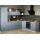  Кухня Квадро Шкаф верхний угловой со стеклом ПУС 650 с планкой / h-700 / h-900, фото 4 