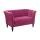  Фиолетовый диван из велюра Dalena violet, фото 2 
