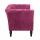  Фиолетовый диван из велюра Dalena violet, фото 3 