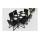  Malia обеденная зона / стол 180 / 6 стульев / подушки черные, фото 5 