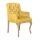  Кресло Deron gold, фото 2 