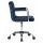  Офисное кресло для персонала DOBRIN TERRY, синий велюр (MJ9-117), фото 3 
