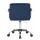  Офисное кресло для персонала DOBRIN TERRY, синий велюр (MJ9-117), фото 5 