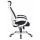  Офисное кресло для руководителей DOBRIN STEVEN WHITE, белый пластик, чёрная ткань, фото 3 