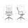  Офисное кресло для руководителей DOBRIN CLARK, серый, фото 12 